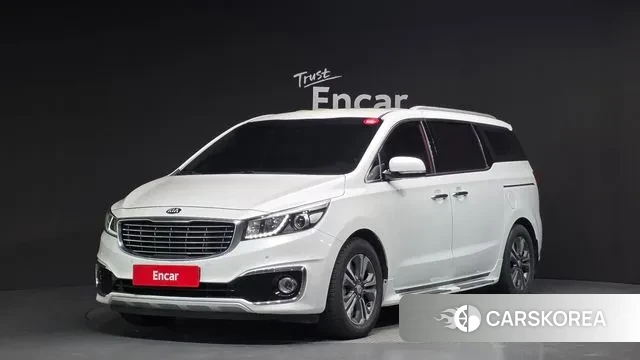 Kia All New Carnival 2018 Белый из Кореи