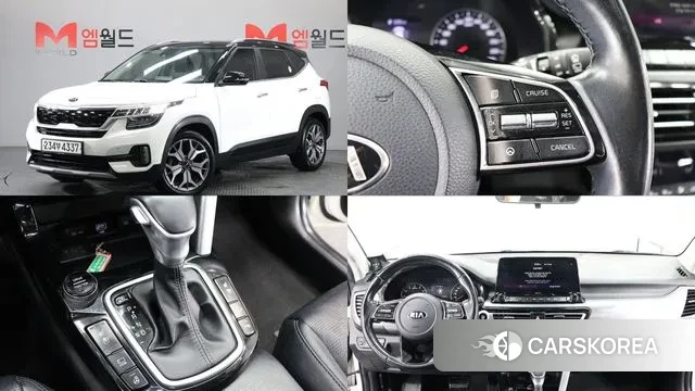 Kia Seltos 2020 Белый из Кореи