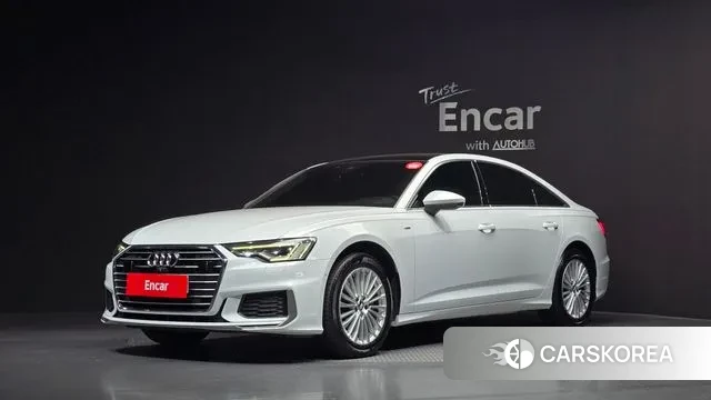 Audi A6 (C8) 2020 Белый из Кореи