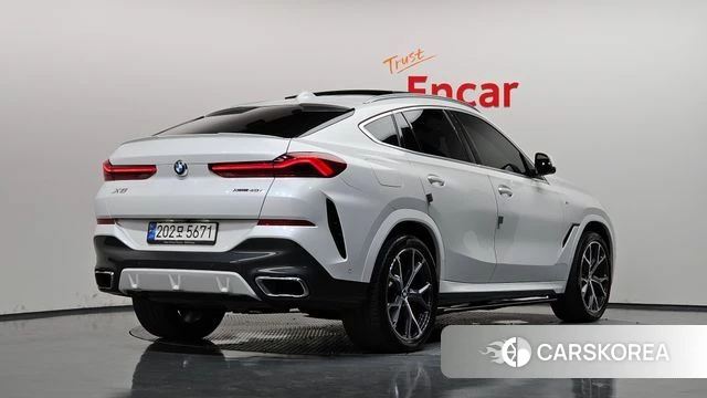 BMW X6 (G06) 2022 Белый из Кореи