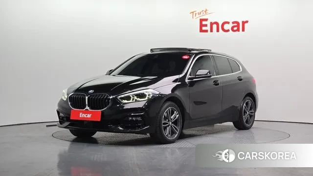 BMW 1 Series (F40) 2021 Черный из Кореи