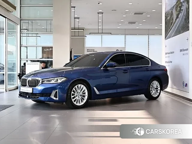 BMW 5 Series (G30) 2020 Синий из Кореи