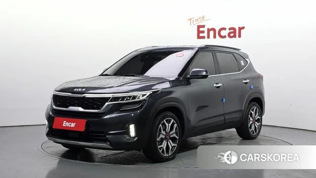 Kia Seltos 2021 Серый из Кореи