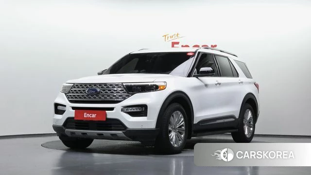 Ford Explorer 6th Generation 2019 Белый из Кореи