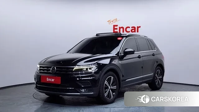 Volkswagen Tiguan second Generation 2019 Черный из Кореи