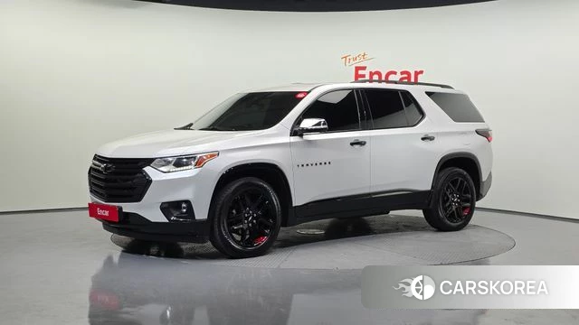 Chevrolet (GM Daewoo) Traverse 2021 Белый из Кореи