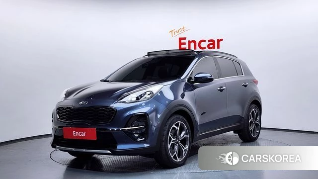 Kia Sportage The Bold 2018 Синий из Кореи