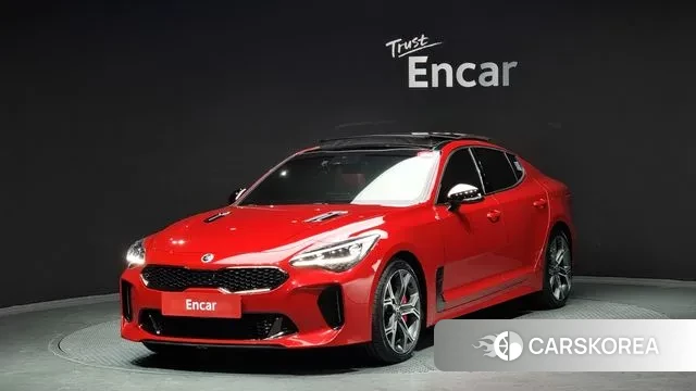 Kia Stinger 2020 Красный из Кореи