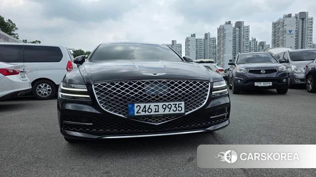 Genesis G80 (RG3) 2021 Черный из Кореи