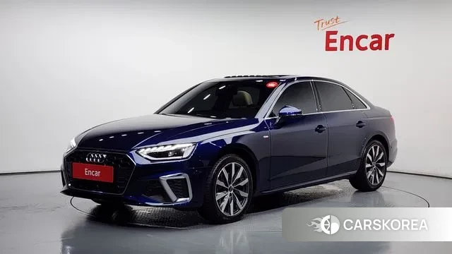 Audi A4 (B9) 2023 Синий из Кореи