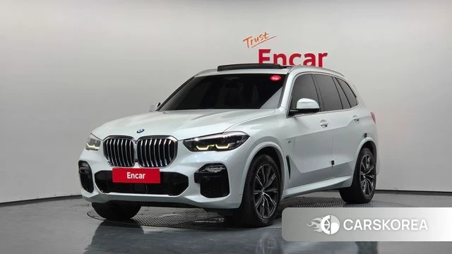 BMW X5 (G05) 2021 Белый из Кореи