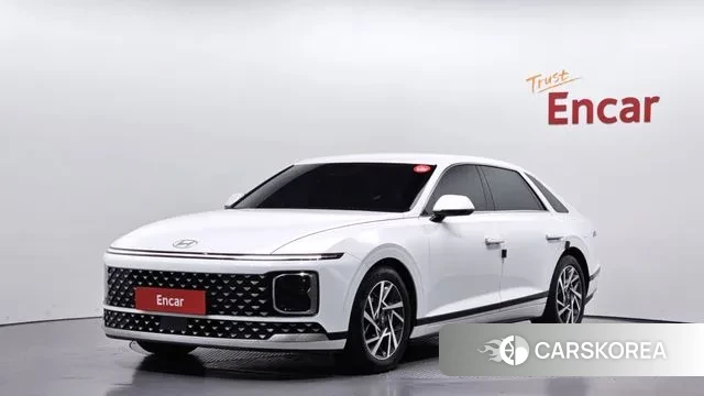 Hyundai Grandeur (GN7) 2024 Белый из Кореи