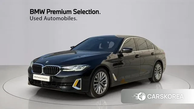 BMW 5 Series (G30) 2021 Черный из Кореи