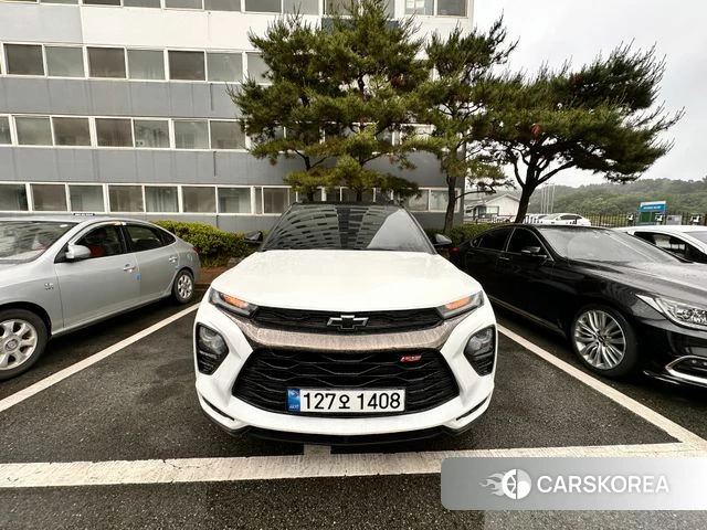 Chevrolet (GM Daewoo) Trailblazer 2022 Белый из Кореи