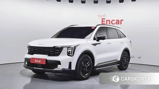 Kia The New Sorento 4th Generation 2023 Белый из Кореи
