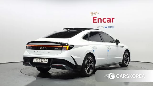 Hyundai Sonata D Edge (DN8) 2024 Белый из Кореи