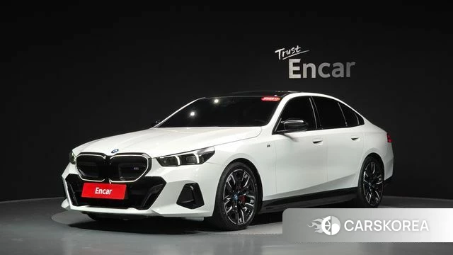 BMW i5 (G60) 2023 Белый из Кореи