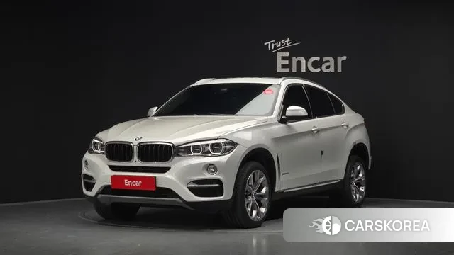 BMW X6 (F16) 2018 Белый из Кореи