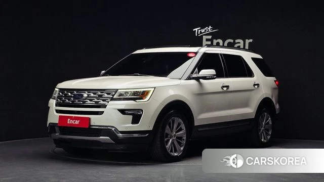 Ford Explorer 2018 Белый из Кореи