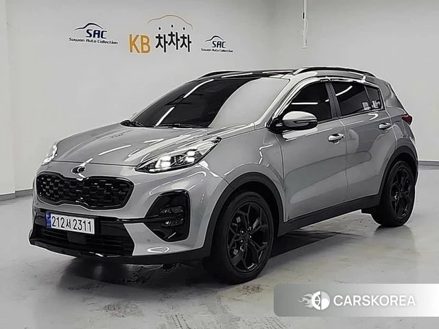 Kia Sportage The Bold 2021 Серебристо-серый из Кореи