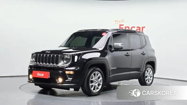Jeep Renegade 2021 Черный из Кореи