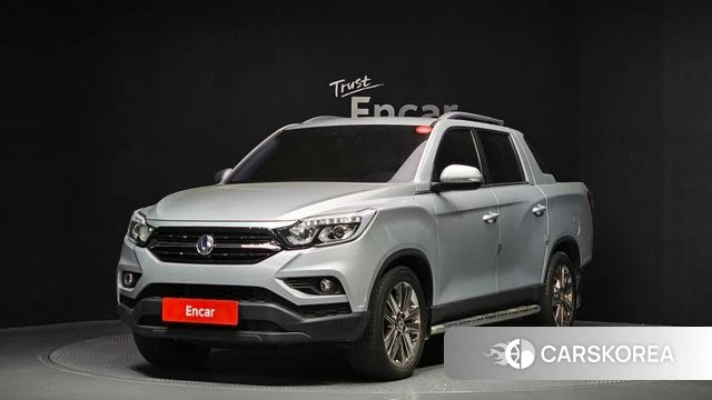 Ssangyong Rexton Sports 2018 Серебряный из Кореи