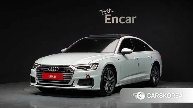 Audi A6 (C8) 2022 Белый из Кореи