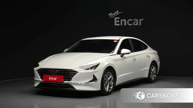 Hyundai Sonata (DN8) 2019 Белый из Кореи