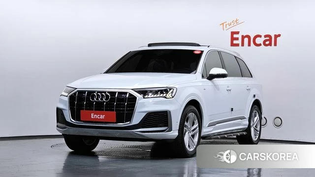 Audi Q7 (4M) 2020 Белый из Кореи
