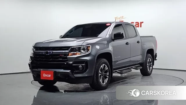 Chevrolet (GM Daewoo) Real New Colorado 2021 Серый из Кореи