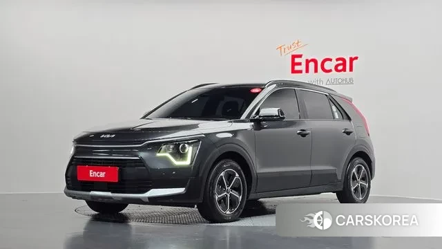 Kia Di Ol Nu Niro 2023 Серый из Кореи