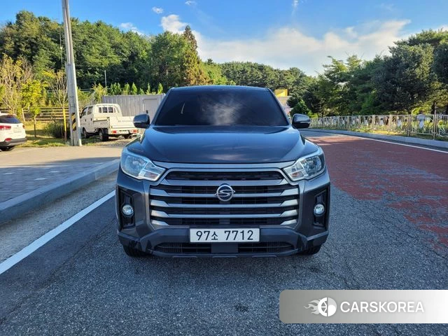 Ssangyong The New Rexton Sport 2021 Серый из Кореи