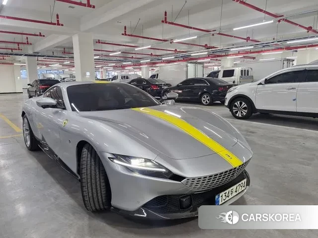 Ferrari Rome 2021 Серебряный из Кореи