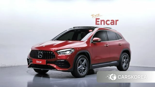 Mercedes-Benz GLA - Class H247 2022 Красный из Кореи