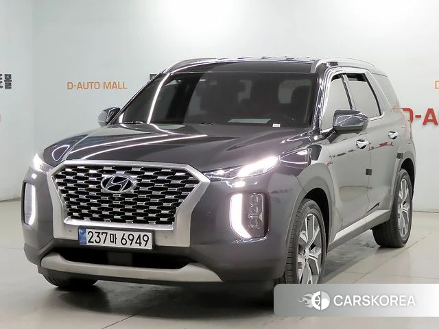 Hyundai Palisade 2021 Серый из Кореи