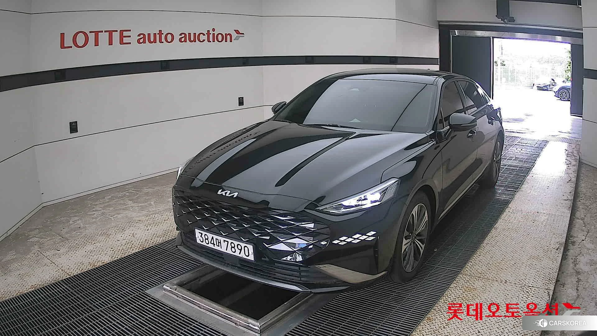 Kia K8 2022 Aurora Black Pearl из Кореи