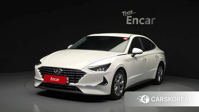 Hyundai Sonata (DN8) 2019 Белый из Кореи