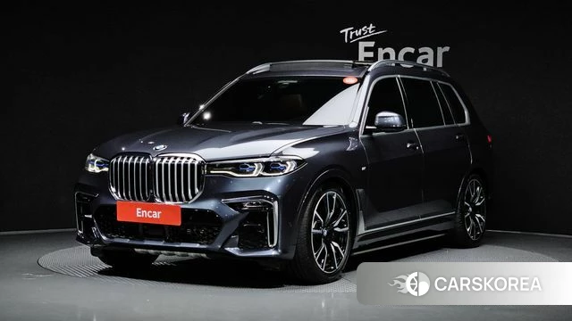 BMW X7 (G07) 2020 Серый из Кореи