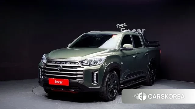 Ssangyong The New Rexton Sports Cannes 2022 Зеленый из Кореи