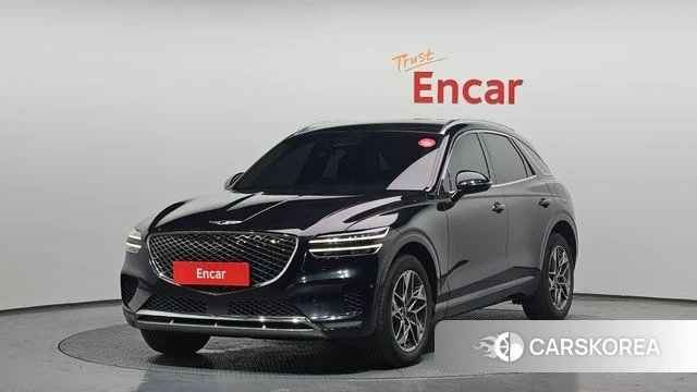 Genesis GV70 2021 Черный из Кореи