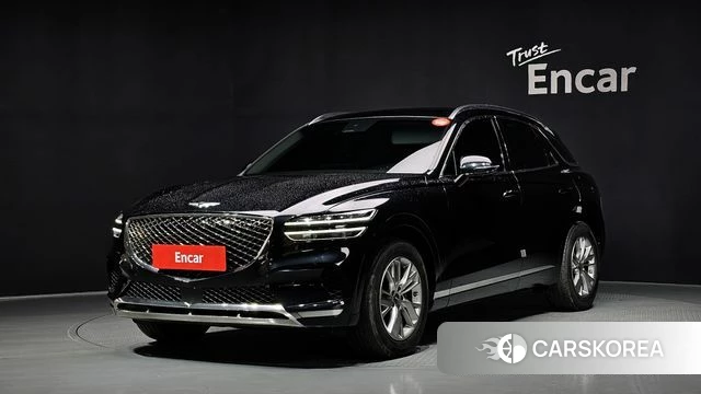 Genesis GV70 2021 Черный из Кореи