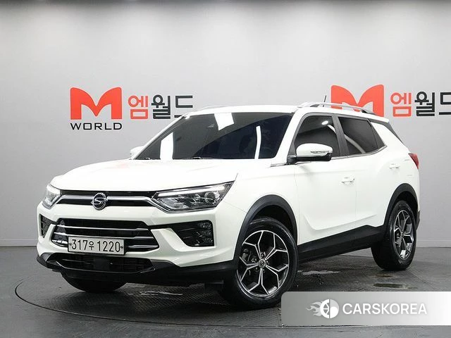 Ssangyong Beautiful Korando 2020 Белый из Кореи