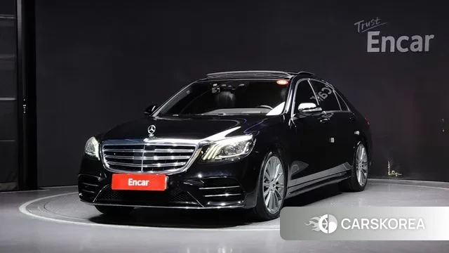 Mercedes-Benz S-Class W222 2018 Черный из Кореи
