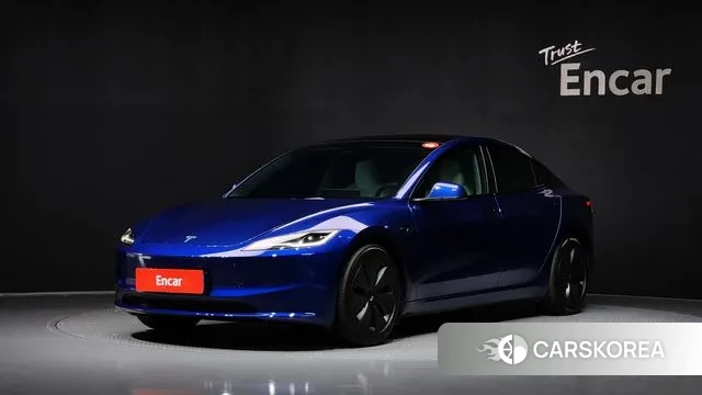 Tesla Model 3 2024 Синий из Кореи