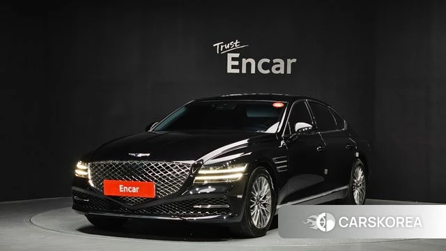 Genesis G80 (RG3) 2021 Черный из Кореи