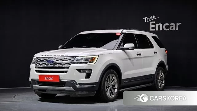 Ford Explorer 2018 Белый из Кореи