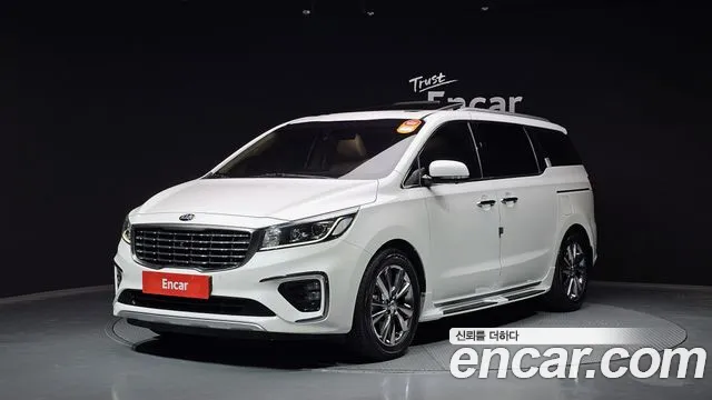 Kia The New Carnival 2019 Белый из Кореи