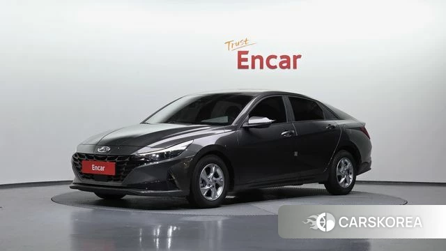 Hyundai Avante (CN7) 2021 Серый из Кореи