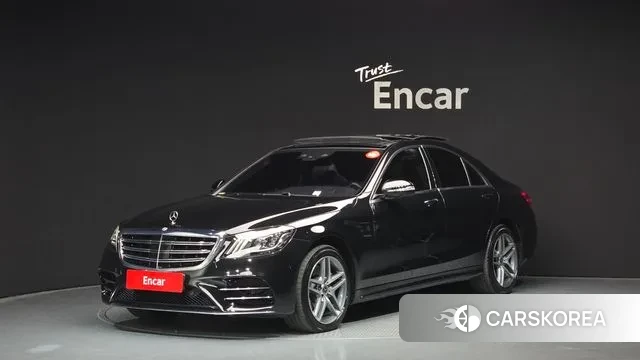 Mercedes-Benz S-Class W222 2019 Черный из Кореи