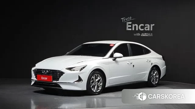 Hyundai Sonata (DN8) 2021 Белый из Кореи